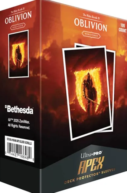 Ultra Pro APEX Sleeves - The Elder Scrolls: Oblivion Remastered (100 stuks)