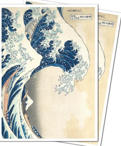 Ultra Pro - APEX Sleeves: The Great Wave of Kanagawa (100 stuks)