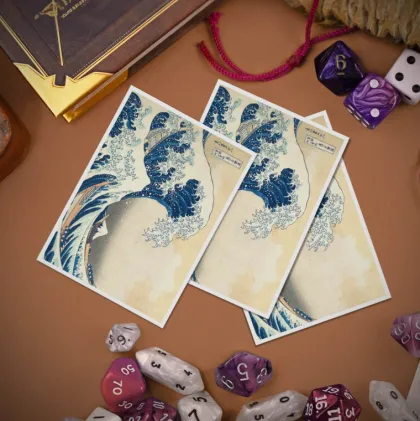 Ultra Pro - APEX Sleeves: The Great Wave of Kanagawa (100 stuks)