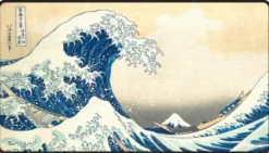 Ultra Pro Black Stitched Playmat: The Great Wave off Kanagawa