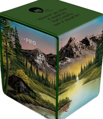 Ultra Pro - Bob Ross Alcove Flip Deckbox: Mountain Retreat