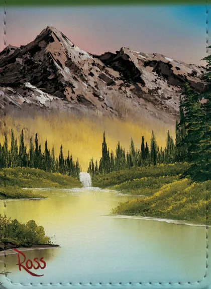 Ultra Pro - Bob Ross Alcove Flip Deckbox: Mountain Retreat