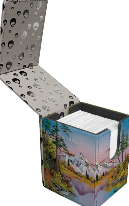 Ultra Pro - Bob Ross Alcove Flip Deckbox: Mighty Mountain Lake