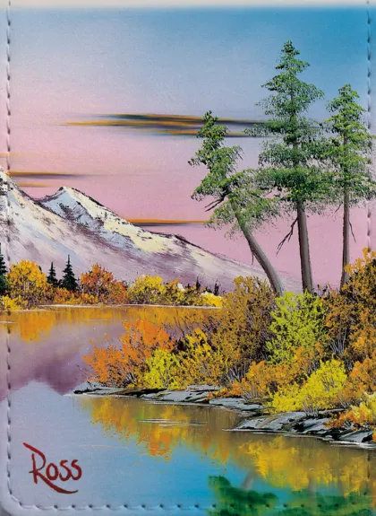 Ultra Pro - Bob Ross Alcove Flip Deckbox: Mighty Mountain Lake