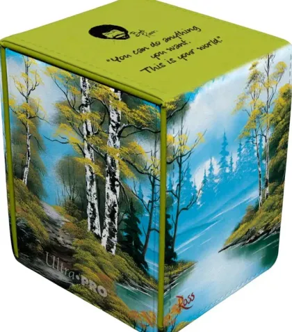 Ultra Pro - Bob Ross Alcove Flip Deckbox: Lakeside Path