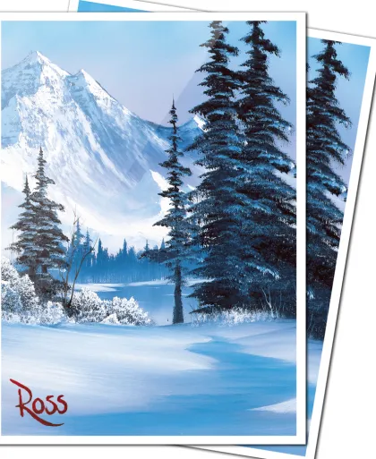 Ultra Pro - Bob Ross APEX Sleeves: Winter Paradise