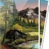 Ultra Pro - Bob Ross APEX Sleeves: Mountain Retreat
