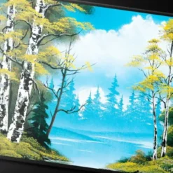 Ultra Pro - Bob Ross Stitched Playmat: Lakeside Path