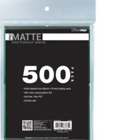 Ultra Pro - Deck Protectors Matte: Green (500 stuks)