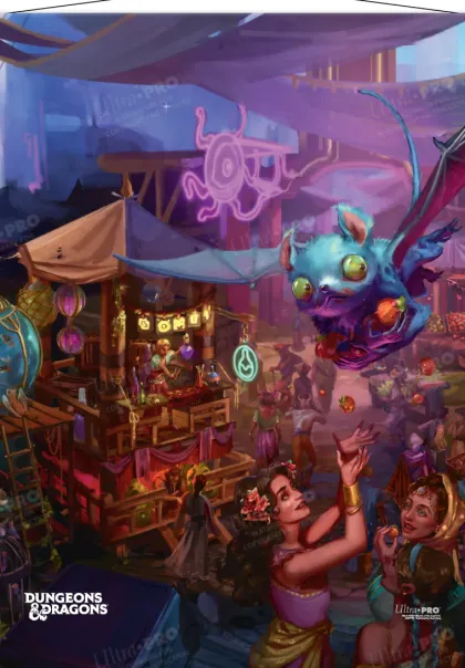 Ultra Pro Dungeons and Dragons - Wall Scroll: Journeys Through the Radiant Citadel
