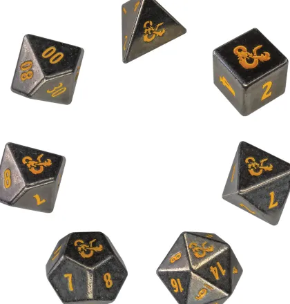 Ultra Pro Dungeons and Dragons - Heavy Metal RPG Dice Set: Spelljammer Realmspace (7 stuks)
