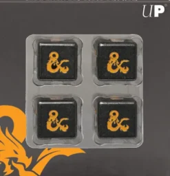 Ultra Pro Dungeons and Dragons - Heavy Metal Dice Set D6: Spelljammer Realmspace (4 stuks)