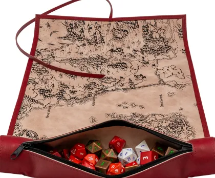 Ultra Pro Dungeons and Dragons - Dice Scroll: Sword Coast Map