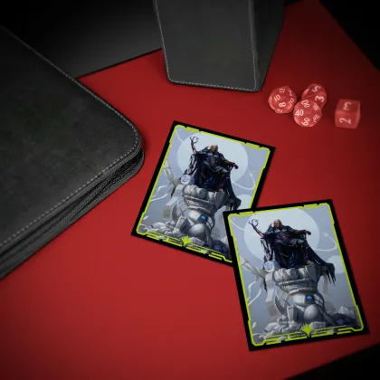 Ultra Pro - Edge of Eternities Deckbox + Sleeves:Tezzeret, Cruel Captain