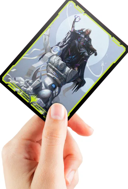 Ultra Pro - Edge of Eternities Deckbox + Sleeves:Tezzeret, Cruel Captain