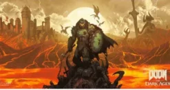 Ultra Pro Extended Playmat: Bethesda - Doom: Wrath