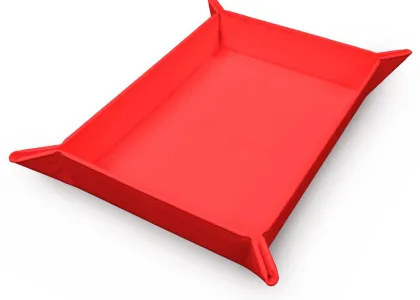 Ultra Pro - Foldable Magnetic Dice Tray: Red