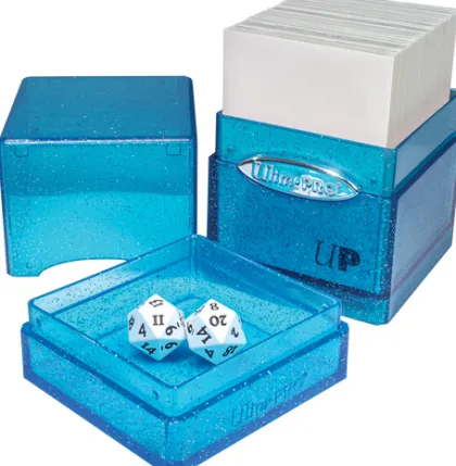 Ultra Pro - Glitter Satin Tower Deckbox: Blue