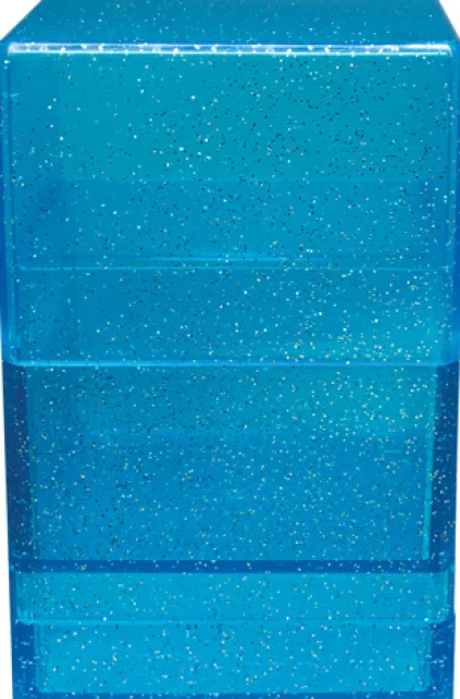 Ultra Pro - Glitter Satin Tower Deckbox: Blue