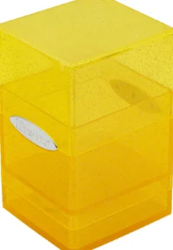 Ultra Pro - Glitter Satin Tower Deckbox: Yellow
