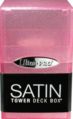 Ultra Pro - Glitter Satin Tower Deckbox: Pink