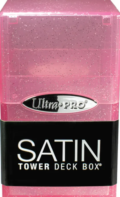 Ultra Pro - Glitter Satin Tower Deckbox: Pink