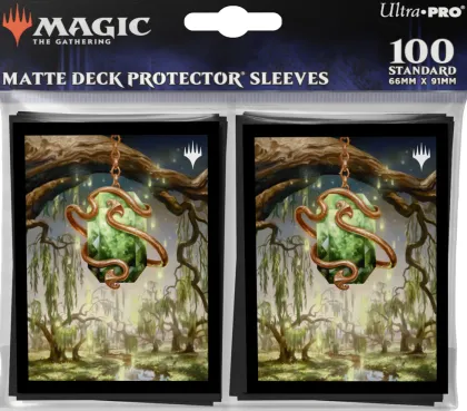 Ultra Pro Magic: The Gathering - Modern Horizons 3 Sleeves: Emerald Medallion (100 stuks)