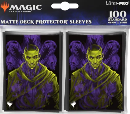 Ultra Pro Magic: The Gathering - Duskmourn: House of Horror Sleeves: Kaito, Bane of Nightmares (100 stuks)
