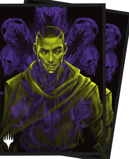 Ultra Pro Magic: The Gathering - Duskmourn: House of Horror Sleeves: Kaito, Bane of Nightmares (100 stuks)