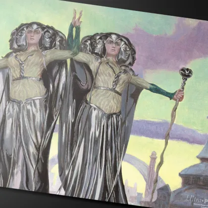 Ultra Pro Magic: The Gathering - Modern Horizons 3 Commander Playmat: Omo, Queen of Vesuva