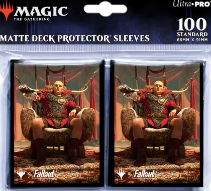 Ultra Pro Magic: The Gathering Universes Beyond - Fallout Commander Sleeves: Caesar, Legion's Emperor (100 stuks)