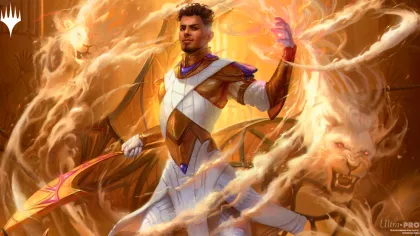 Ultra Pro Magic: The Gathering - Aetherdrift Playmat: Basri, Tomorrow's Champion