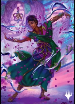 Ultra Pro Magic: The Gathering - Aetherdrift Commander Sleeves: Saheeli, Radiant Creator (100 stuks)