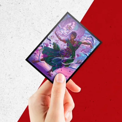 Ultra Pro Magic: The Gathering - Aetherdrift Commander Sleeves: Saheeli, Radiant Creator (100 stuks)