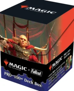 Ultra Pro Magic: The Gathering Universes Beyond - Fallout Commander Pro 100+ Deckbox: Caesar, Legion's Emperor