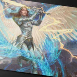 Ultra Pro Magic: The Gathering - Tarkir: Dragonstorm Playmat: Elspeth, Storm Slayer