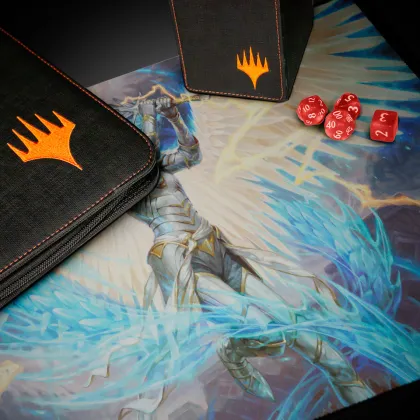 Ultra Pro Magic: The Gathering - Tarkir: Dragonstorm Playmat: Elspeth, Storm Slayer