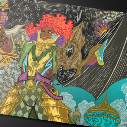 Ultra Pro Magic: The Gathering - Aetherdrift Playmat: Caradora, Heart of Alacria