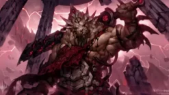 Ultra Pro Magic: The Gathering - March of the Machine Commander Playmat: Brimaz, Blight of Oreskos