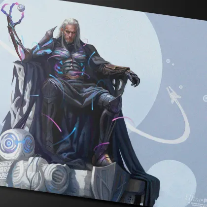 Ultra Pro Magic: The Gathering - Edge of Eternities Playmat: Tezzeret, Cruel Captain