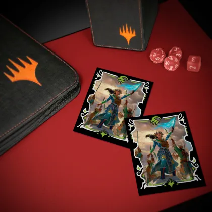 Ultra Pro Magic: The Gathering - Tarkir: Dragonstorm Commander Sleeves: Temur (100 stuks)