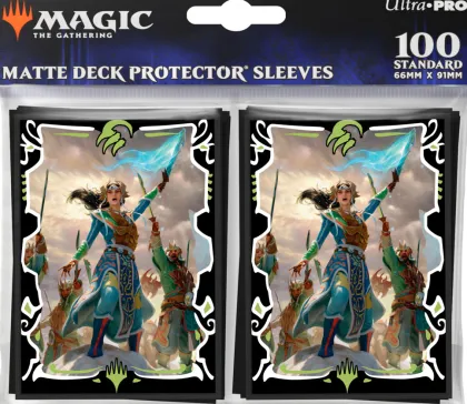 Ultra Pro Magic: The Gathering - Tarkir: Dragonstorm Commander Sleeves: Temur (100 stuks)
