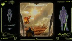 Ultra Pro Magic: The Gathering - Edge of Eternities Premium Holofoil Playmat: Adagia, Windswept Bastion
