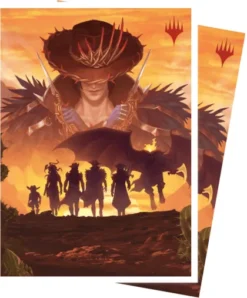 Ultra Pro Magic: The Gathering - Outlaws of Thunder Junction APEX Sleeves: Gang Silhouette (100 stuks)