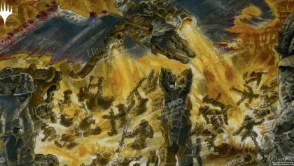 Ultra Pro Magic: The Gathering - Outlaws of Thunder Junction Playmat: Pitiless Carnage