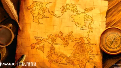 Ultra Pro Magic: The Gathering - Final Fantasy Playmat: World Map