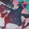 Ultra Pro Magic: The Gathering - Final Fantasy Premium Holofoil Playmat: Traveling Chocobo Black