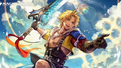 Ultra Pro Magic: The Gathering - Final Fantasy Commander Playmat: Tidus, Yuna's Guardian
