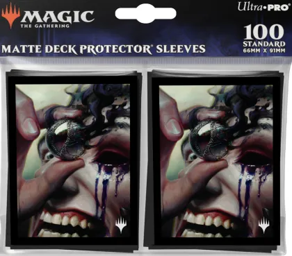 Ultra Pro Magic: The Gathering - Modern Horizons 3 Sleeves: Jet Medallion (100 stuks)