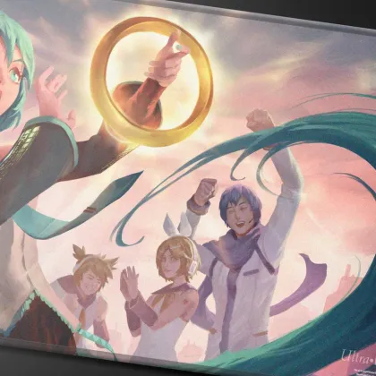 Ultra Pro Magic: The Gathering - Secret Lair: Hatsune Miku Playmat: Sol Ring